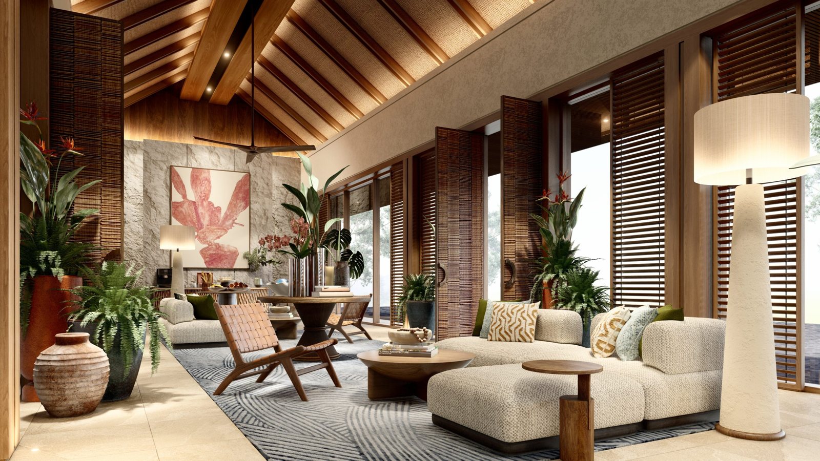 A curated interior styled with Kuration pieces